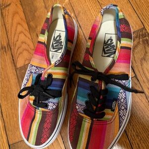 Vans Colorful Patterned Slip-Ons